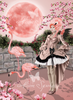 Pink Moon Flamingo Fairy
