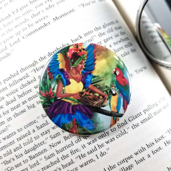 Harvest Moon Rainbow Fairy Tutti Frutti Pocket Mirror