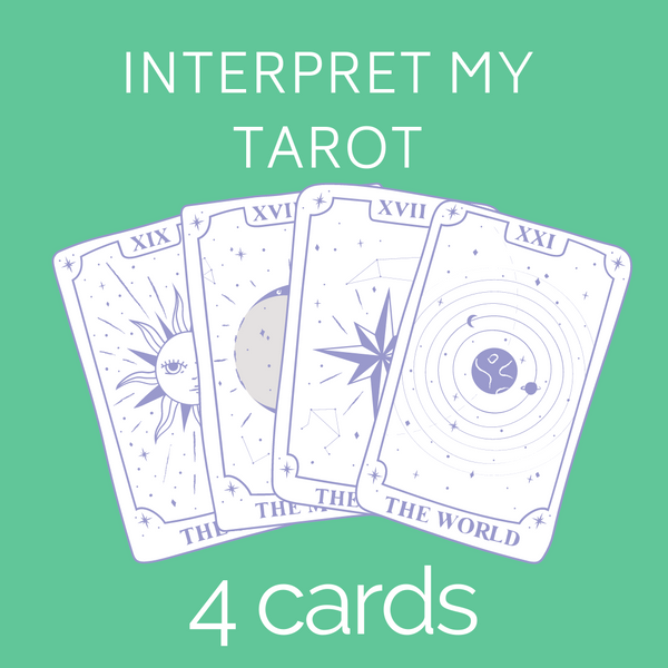 Interpret My Tarot Reading - 4 Cards