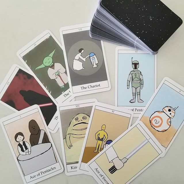 Star Wars Tarot Cards Book a Reading