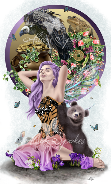 Awakening, Spring Fairy - Limited Edition Art Print
