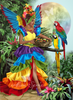 Harvest Moon - Macaw Parrot Rainbow Fairy 