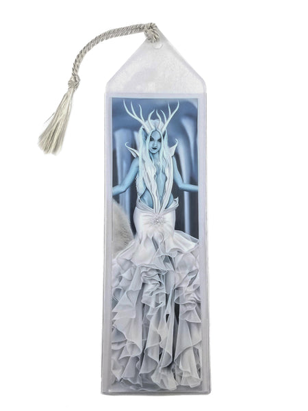 Tempest of Ice Witch Snow Queen - Fantasy Art Bookmark
