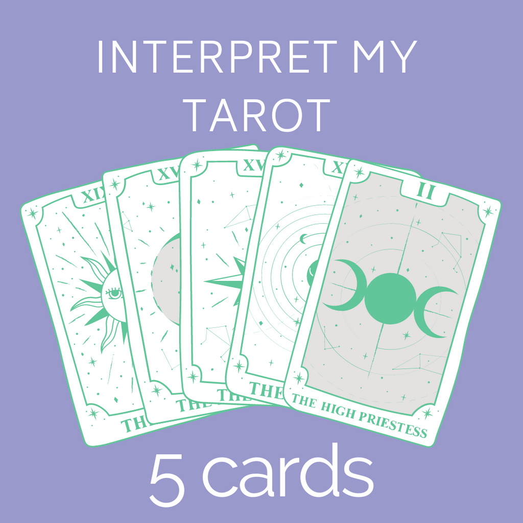 Interpret My Tarot Reading - 5 Cards