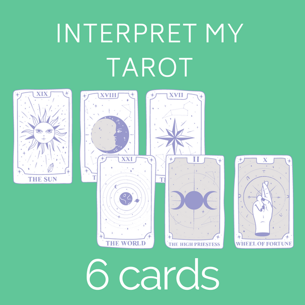 Interpret My Tarot Reading - 6 Card