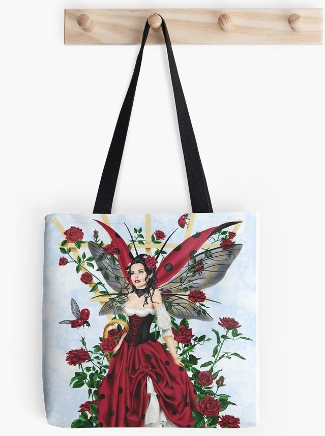 Ladybug Gardener Tote Bag